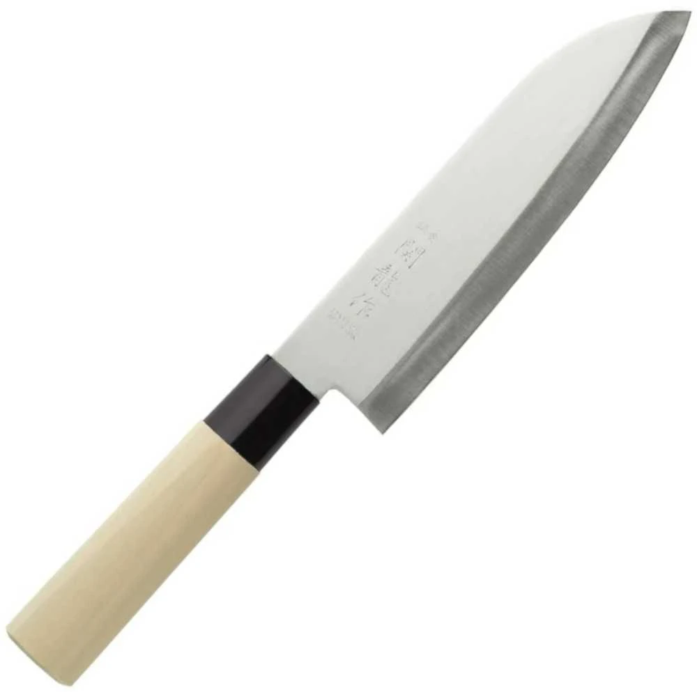 Japoniškas peilis SANTOKU su medine rankena 165 mm - Hendi 845035