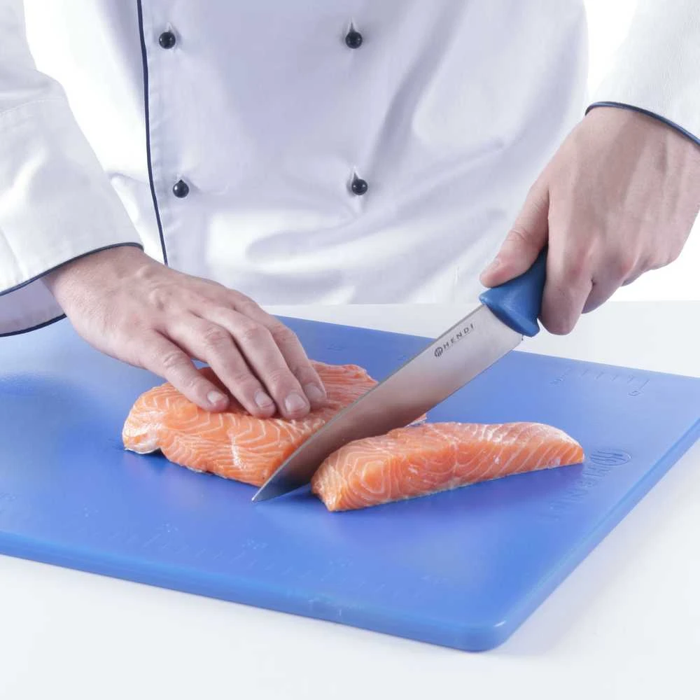 HACCP virtuvinis žuvies peilis 385mm - mėlynas - HENDI 842744