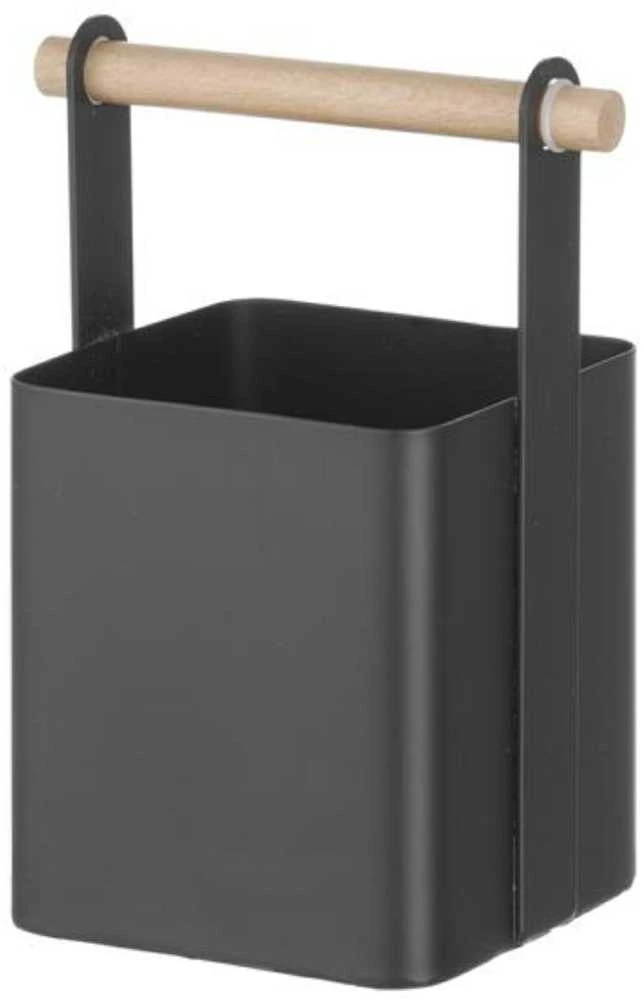 Tvarkyklės stalo krepšelis stalo įrankiams su medine rankena 14x10,5x19 cm - Hendi 427064