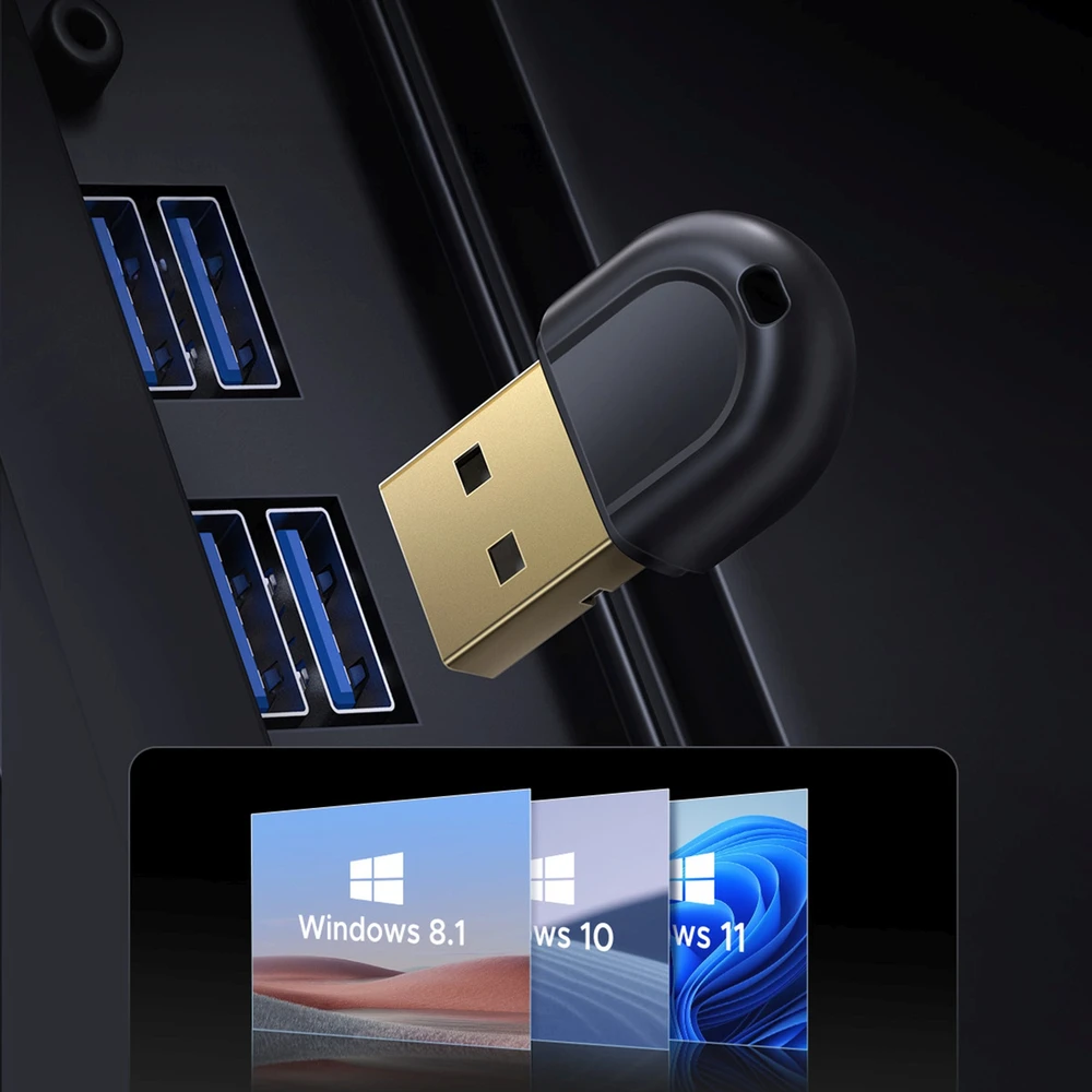Orico BTA-53 Bluetooth 5.3 USB-A Adapteris - Juodas
