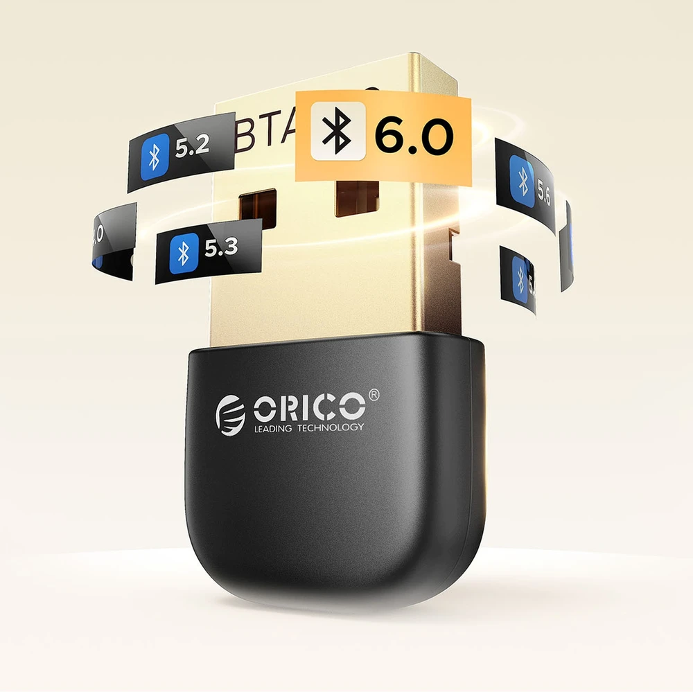 Orico BTA-60 Bluetooth 6.0 Adapteris - Juodas
