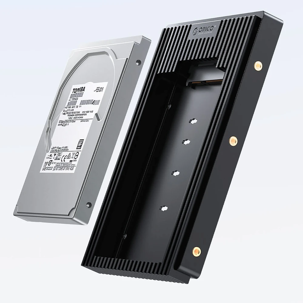 Orico D2SS-6G Drive Adapteris 2.5" to 3.5" Converter - Juodas