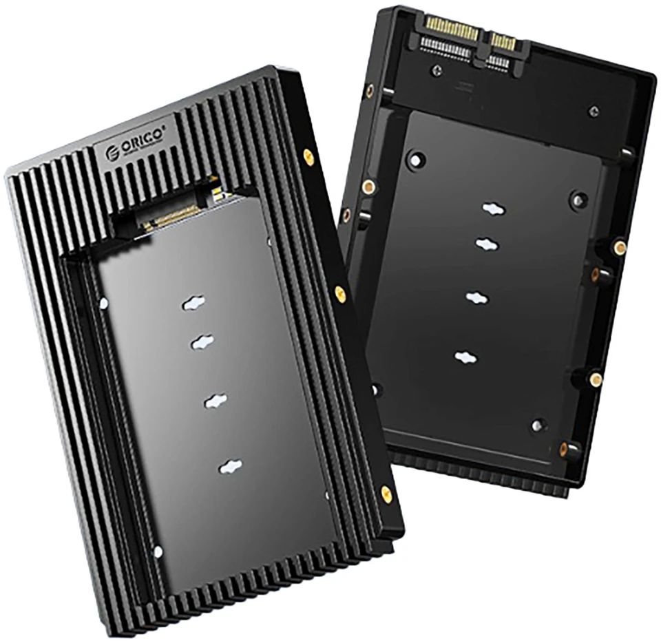 „Orico D2NS-6G“ M.2 NGFF į 3,5 colio disko adapteris – juodas