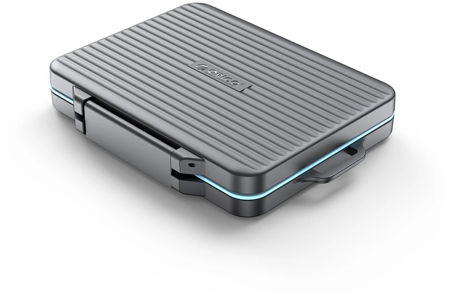 „Orico PHCD“ dėklas atminties kortelėms ir duomenų laikmenoms Juodas 2,5 colio SSD 2,5 colio HDD M.2 SSD SD Micro SD „CompactFlash“ kortelių skaitytuvai - Juodas