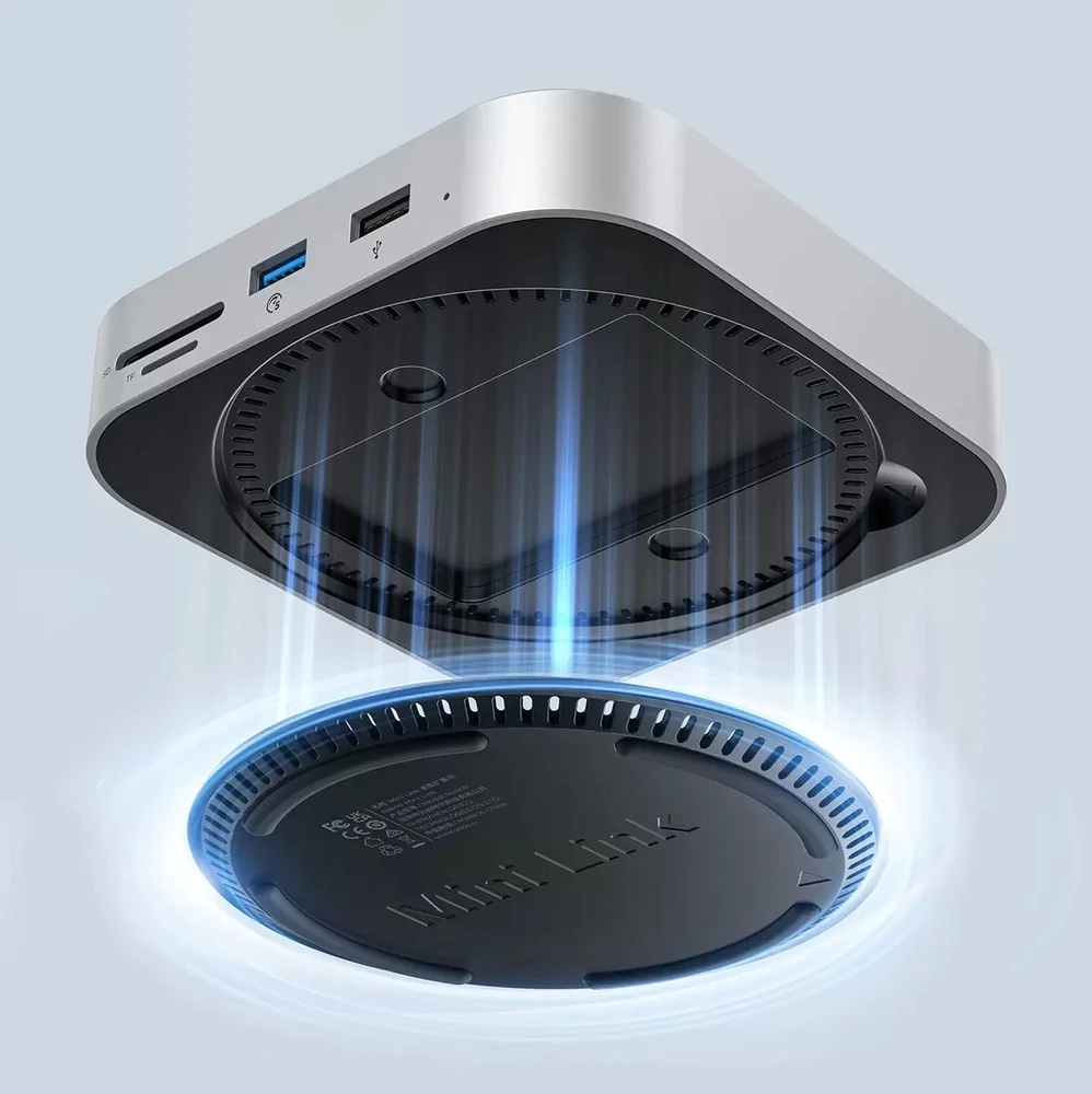 „Orico MiniLink 9-in-1“ prijungimo stotelė – „Sidabrinis“
