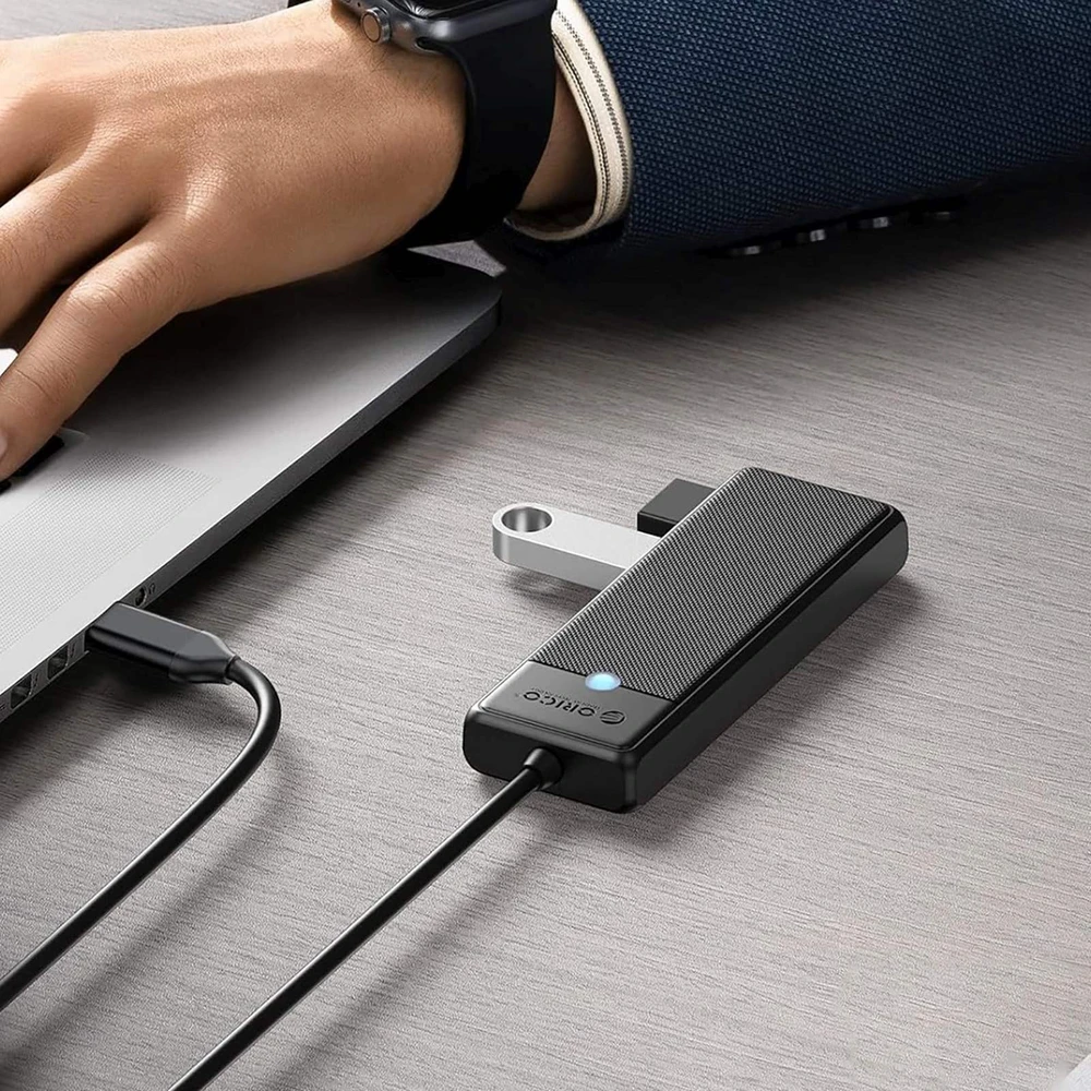 Adapterio šakotuvas 4in1 Orico USB A3.0x4