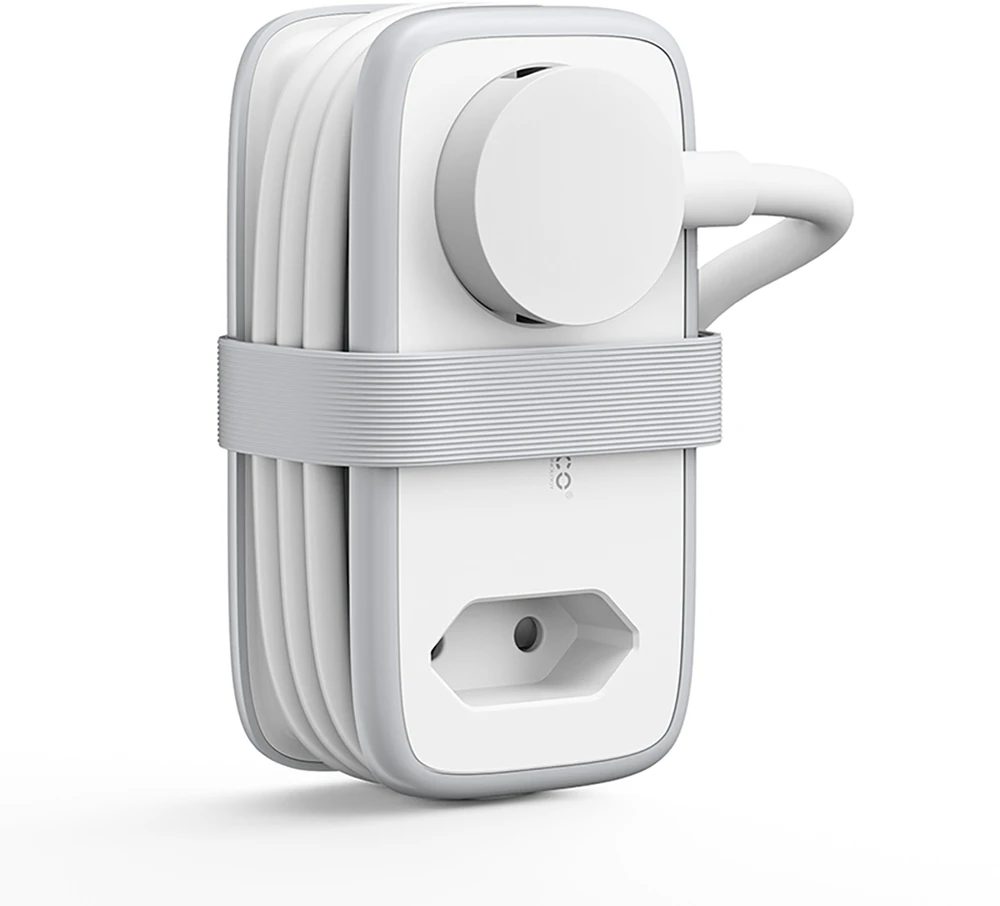 Orico APP 15.5W 5in1 maitinimo blokas 2x AC + 2x USB-A + 1x USB-C - Baltas