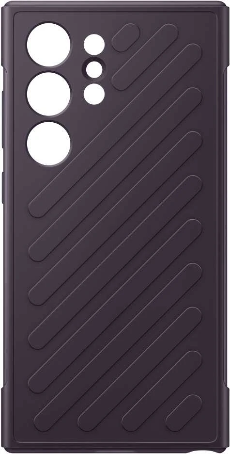 Dėklas Tamsiai violetinis Samsung Galaxy S24 Ultra Shield dangtelis
