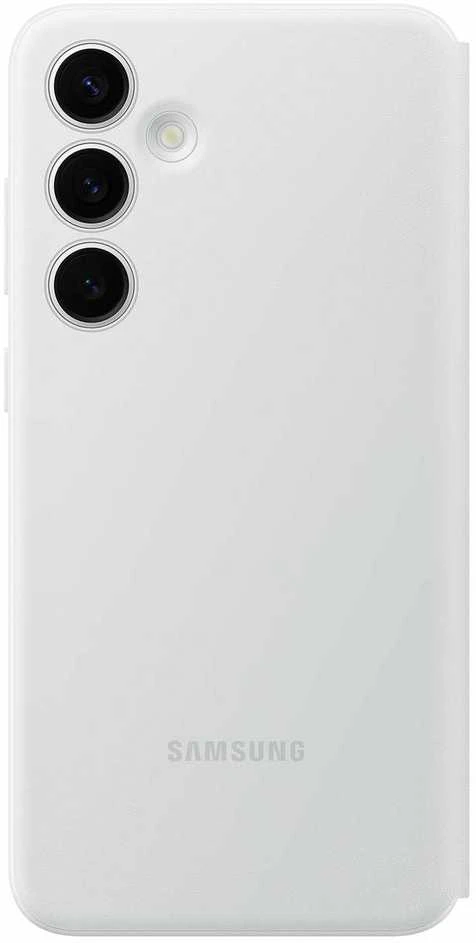 Samsung Galaxy S24+ Smart View piniginės dėklas Baltas