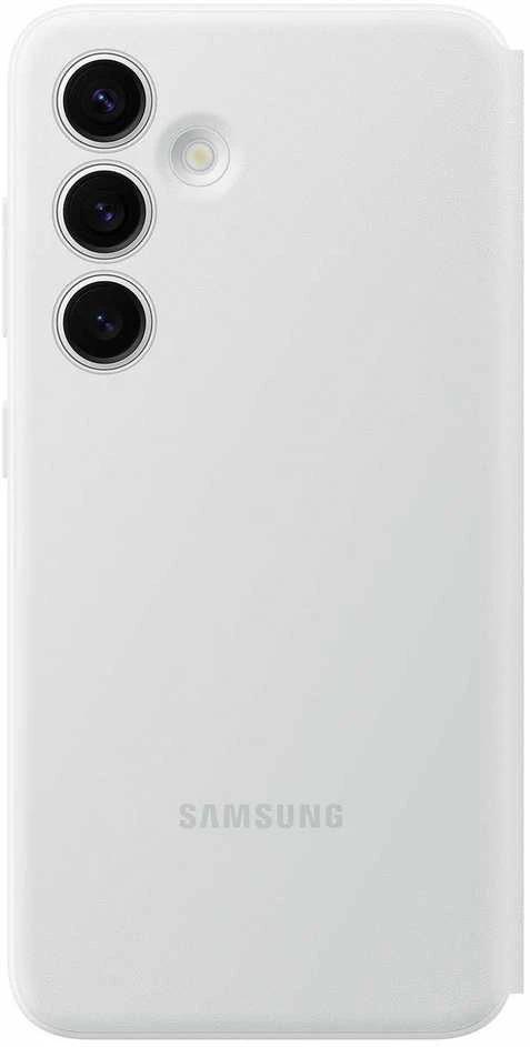 Telefono dėklas Samsung Galaxy S24 Smart View, baltas