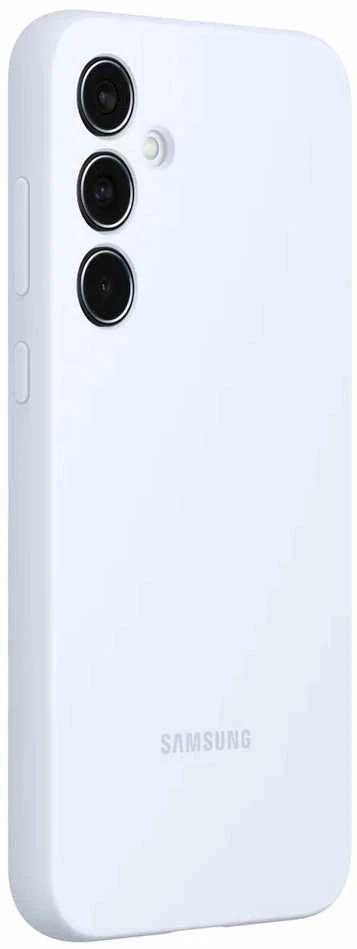 Dėklas Samsung Galaxy A35 Silicone Cover Light Mėlyna