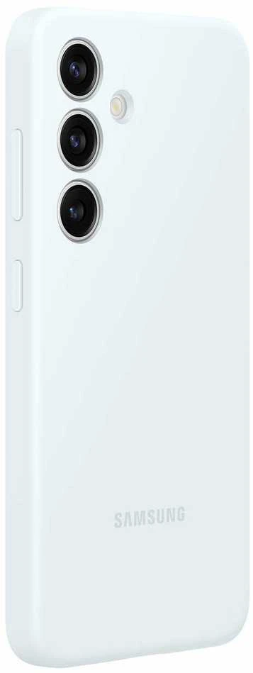 PS926TWE Silikoninis dėklas for Samsung Galaxy S24 Plus, Baltas (Baltas)