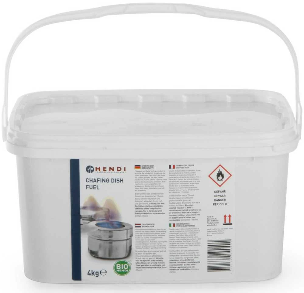 Etanolio pasta maitinimo šildytuvams - 2 x 4kg rinkinys - Hendi 190029