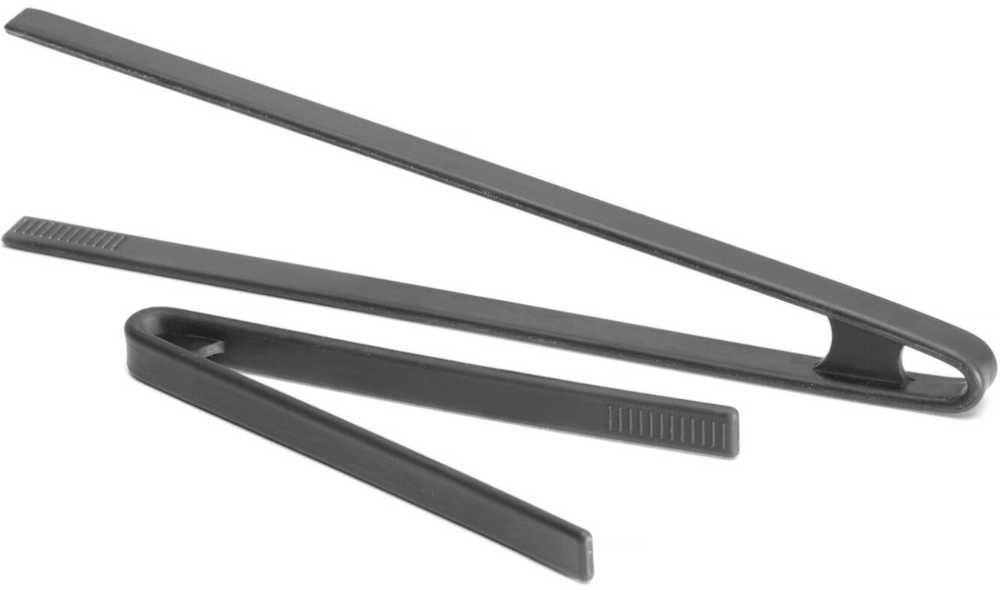 Silikoninis virtuvės pincetas 290 mm juodas - Hendi 171349