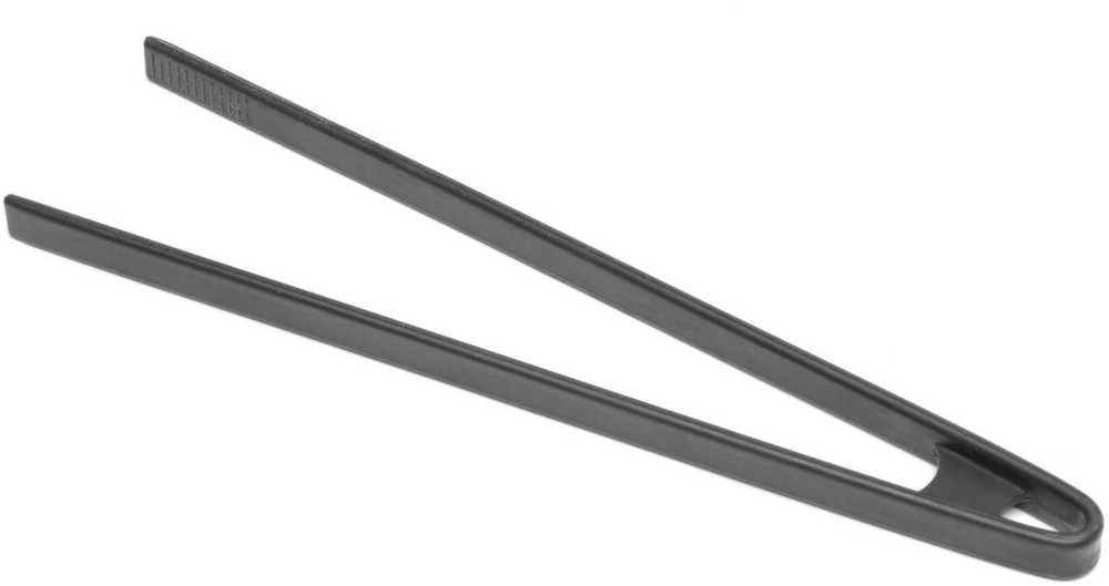 Silikoninis virtuvės pincetas 290 mm juodas - Hendi 171349