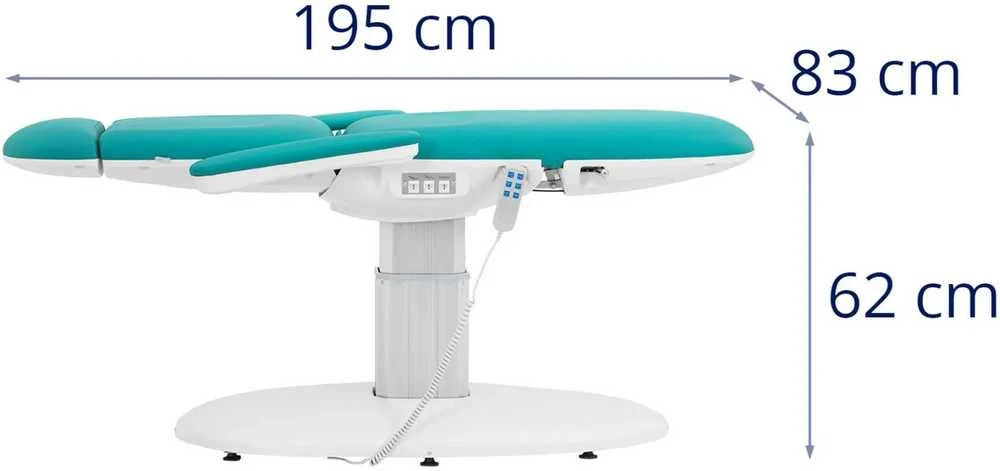 Physa TIVOLI elektrinis tatuiruočių masažo krėslas – mėlynas