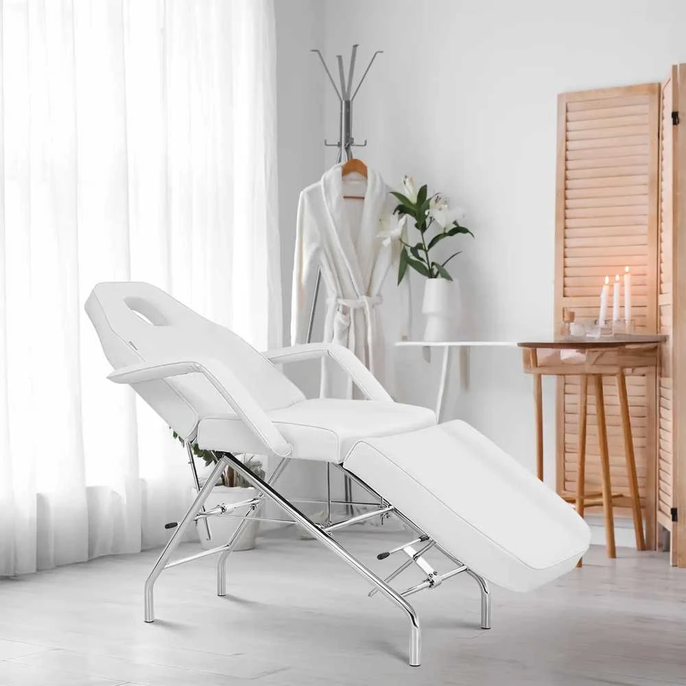 Physa SPA MATERA tatuiruočių masažo kosmetikos kėdė - balta