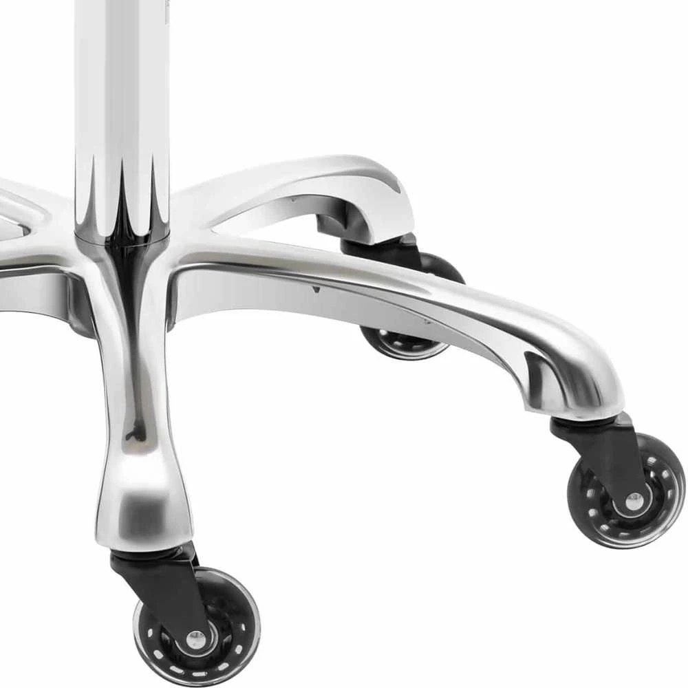 Physa Saddle kosmetinė taburetė ant ratų York, iki 150 kg, smėlio spalvos