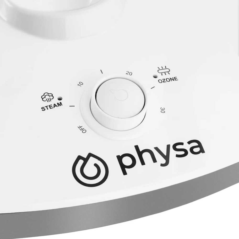 Physa Kosmetinis veido garintuvas su aromaterapijos funkcija ir 750 W lempa