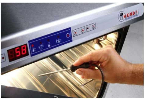 Žemos temperatūros kepimo orkaitė Sous Vide GN1/1 1200W - Hendi 225479