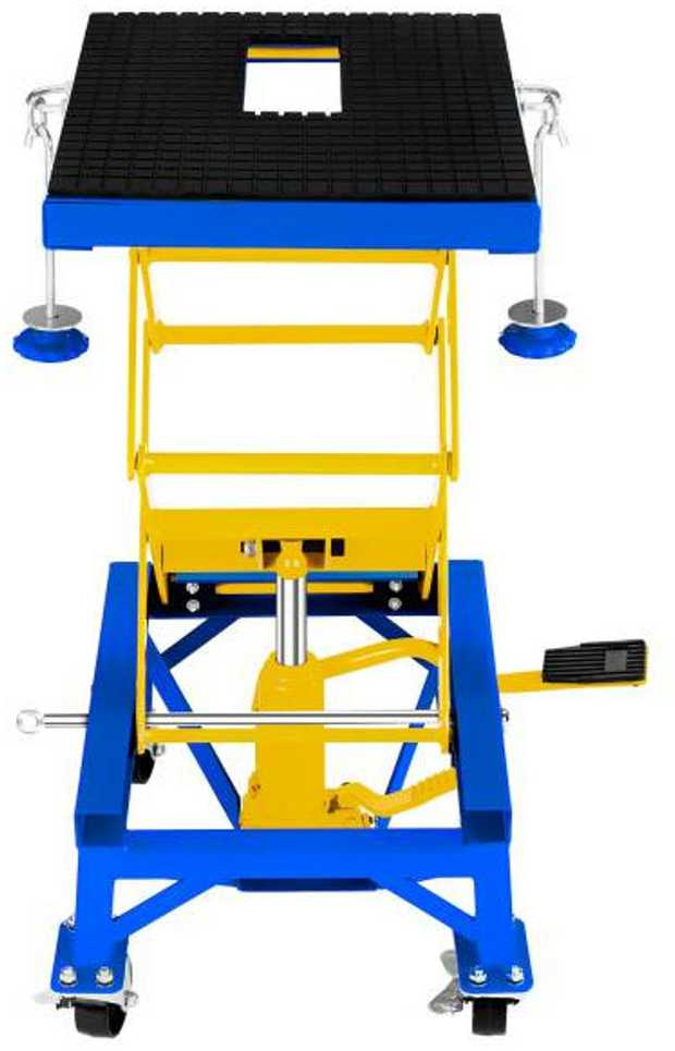 Platforminis liftas mobilus motociklo keltuvas ant ratų motociklams 135kg MSW MHB-135-PRO