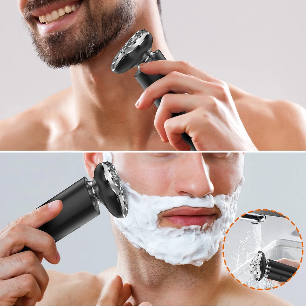 MAXGROOM BS-8012A 3-in-1 Electric Shaver - Juodas