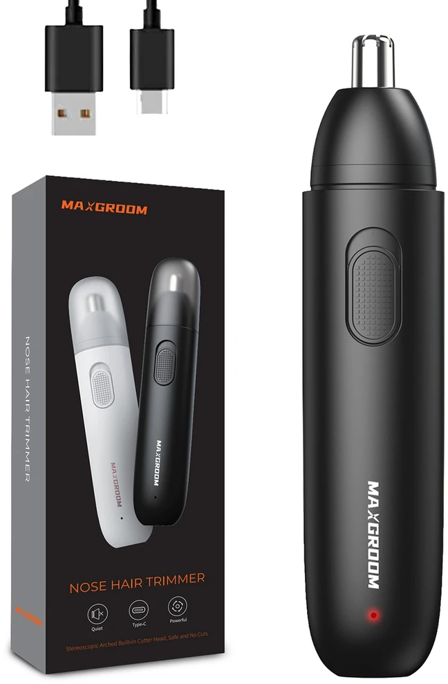 MAXGROOM GT2220A nosies, ausų ir antakių kirptuvas – juodas
