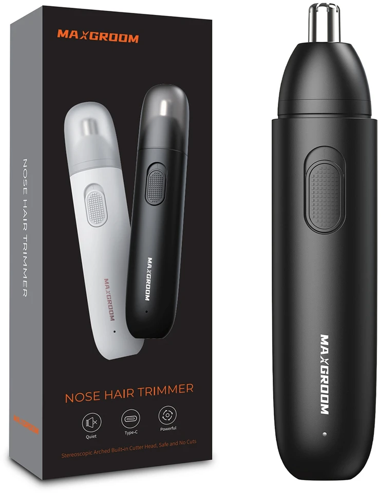 MAXGROOM GT2220A nosies, ausų ir antakių kirptuvas – juodas