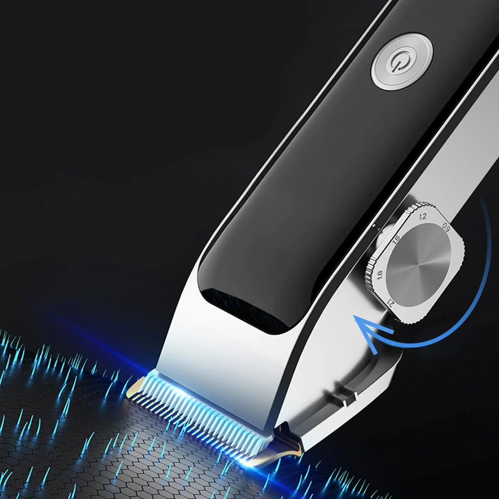MAXGROOM ZC-F608 plaukų kirpimo mašinėlė su trimeriu - Juodas