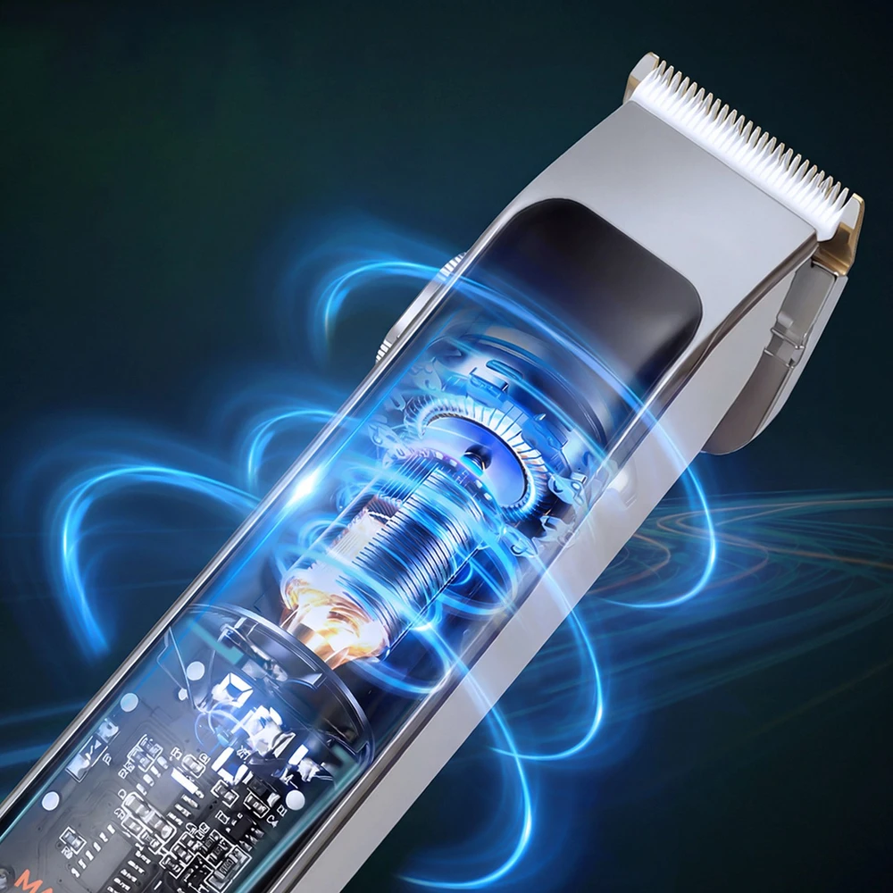 MAXGROOM ZC-F608 plaukų kirpimo mašinėlė su trimeriu - Juodas