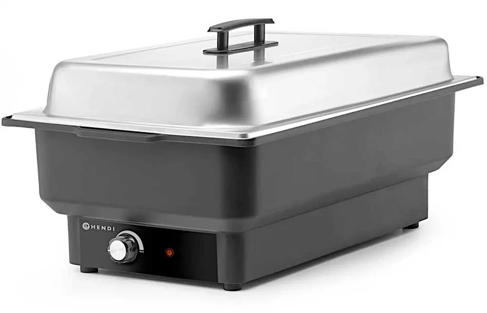 Podgrzewacz bemar elektrinis stalo GN1/1 65mm Kitchen Line 900W - Hendi 204825