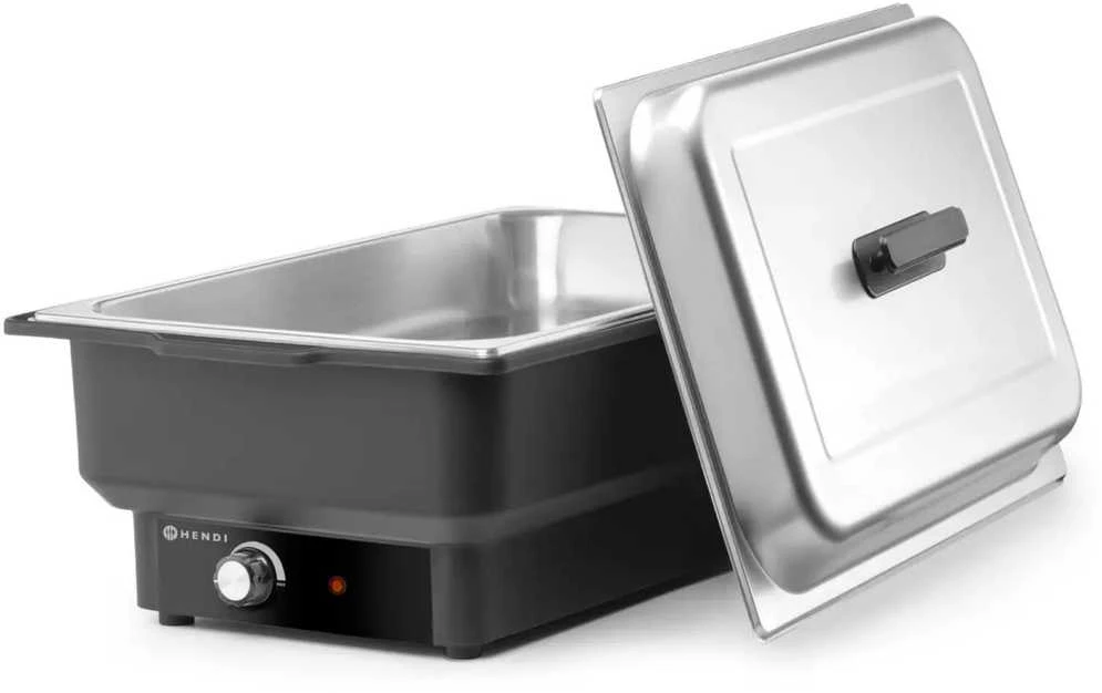 Podgrzewacz bemar elektrinis stalo GN1/1 65mm Kitchen Line 900W - Hendi 204825