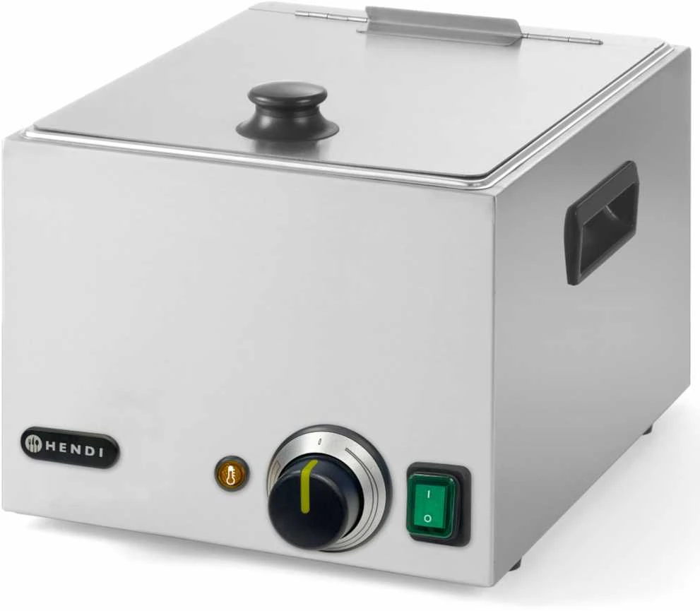 Garų puodas Kitchen Line dešrelių šildytuvas 10 litrų - Hendi 240502