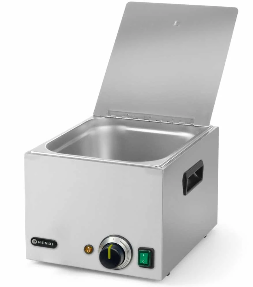 Garų puodas Kitchen Line dešrelių šildytuvas 10 litrų - Hendi 240502