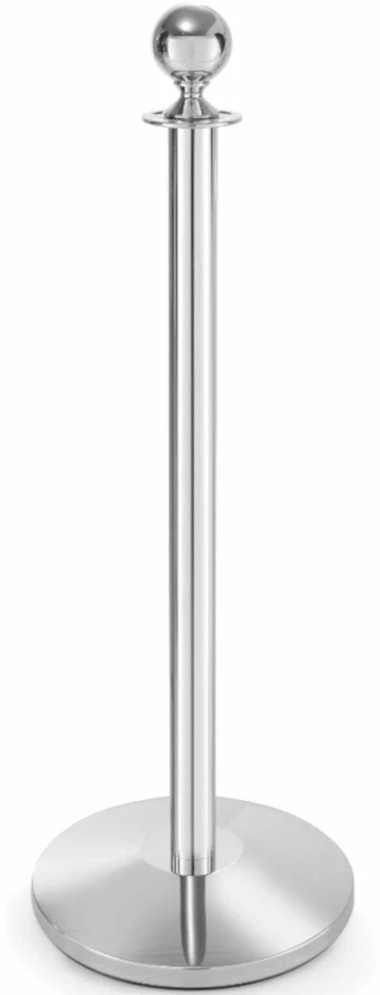 Pagrindas barjeriniam stulpui, chromuotas, sidabrinis, skersmuo. 360 mm – Hendi 810484