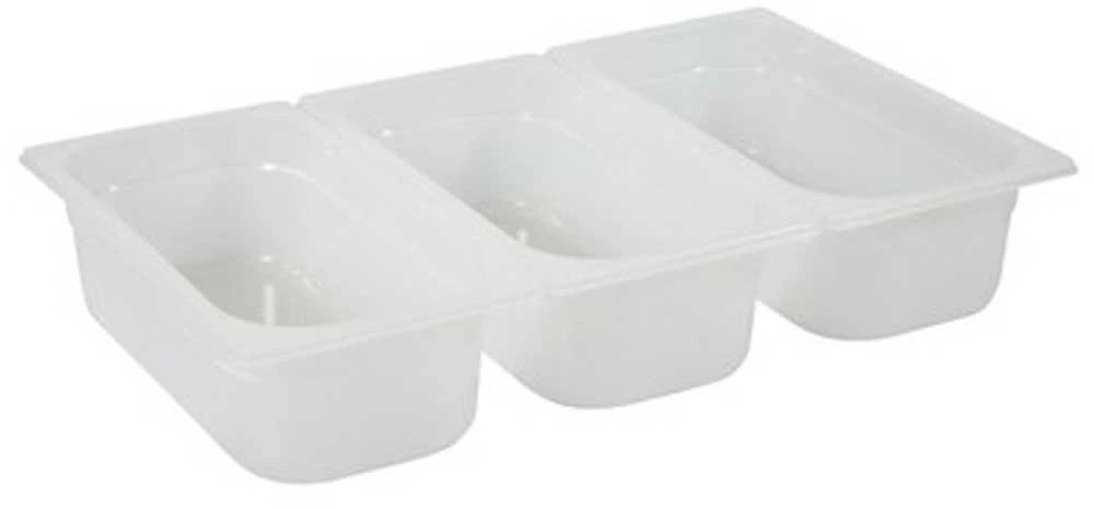 Gastronominis indas iš polipropileno GN 1/3 itin didelis 150 mm - Hendi 880210