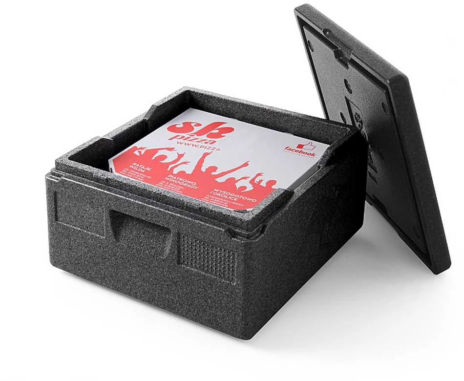 Termoizoliuotas termosas PIZZA EEP GN1/1 21L transportavimui - Hendi 707975