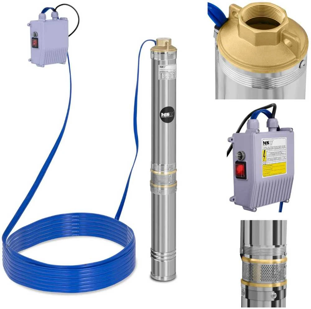 „Hillvert“ giluminio gręžinio siurblys 6000 l/val., iki 72 m gylio