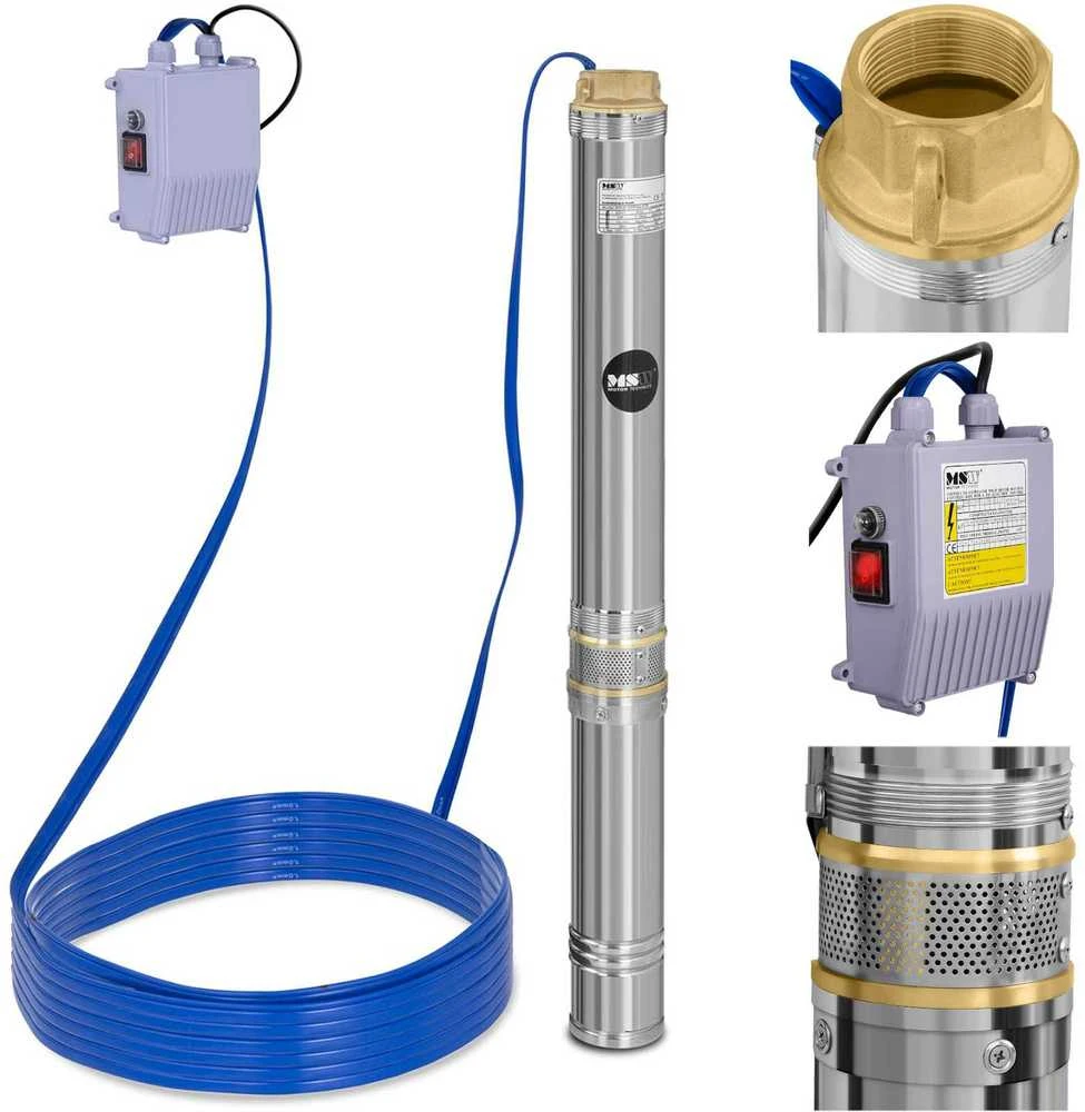 „Hillvert“ giluminio gręžinio siurblys 10800 l/val., iki 54 m gylio