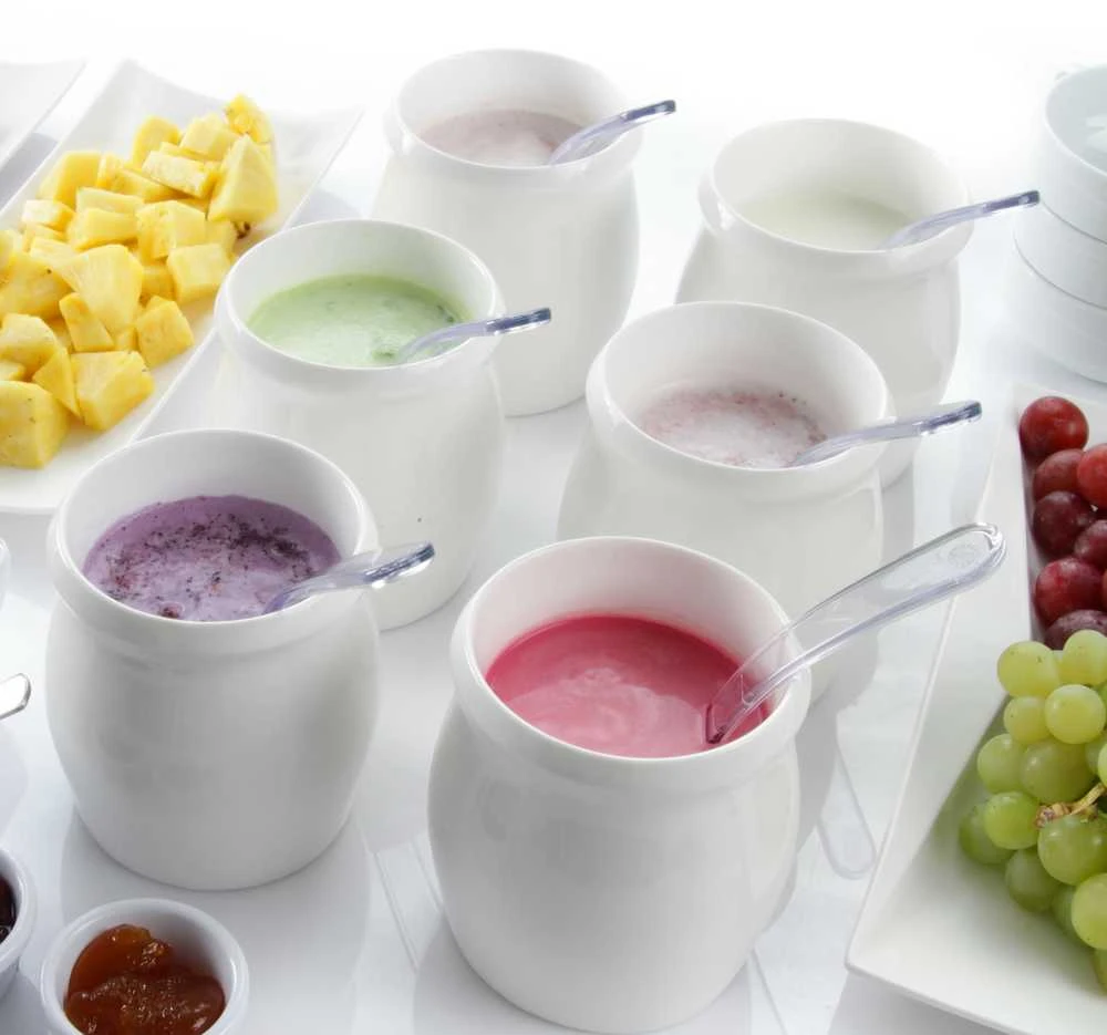 Porcelianinis ąsotis padažams, baltas porcelianas, 1L - Hendi 785010