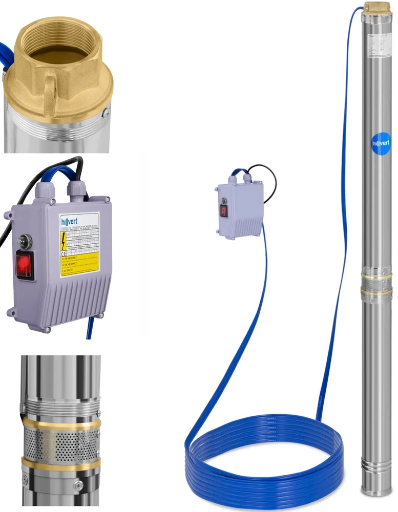 „Hillvert“ giluminio gręžinio siurblys 10800 l/val., iki 96 m gylio