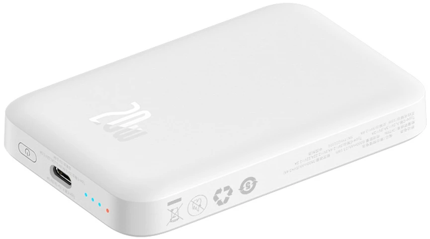 Baseus Airpow 6000 mAh 20W balta