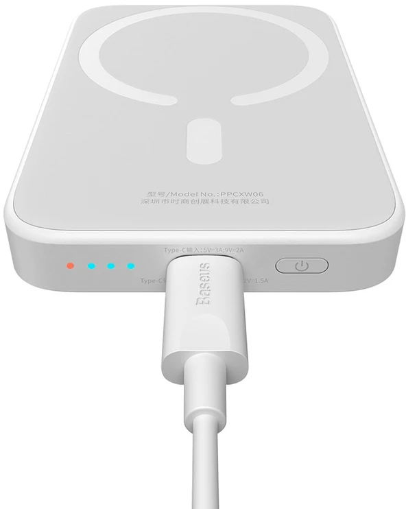 Baseus Airpow 6000 mAh 20W balta