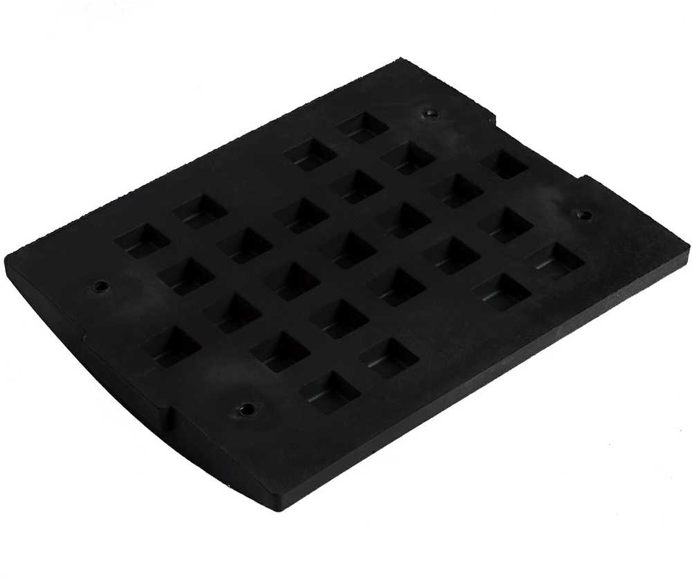 Pro-Line Guminis vidurinis greičio slopintuvas, plotis 480x395x60mm