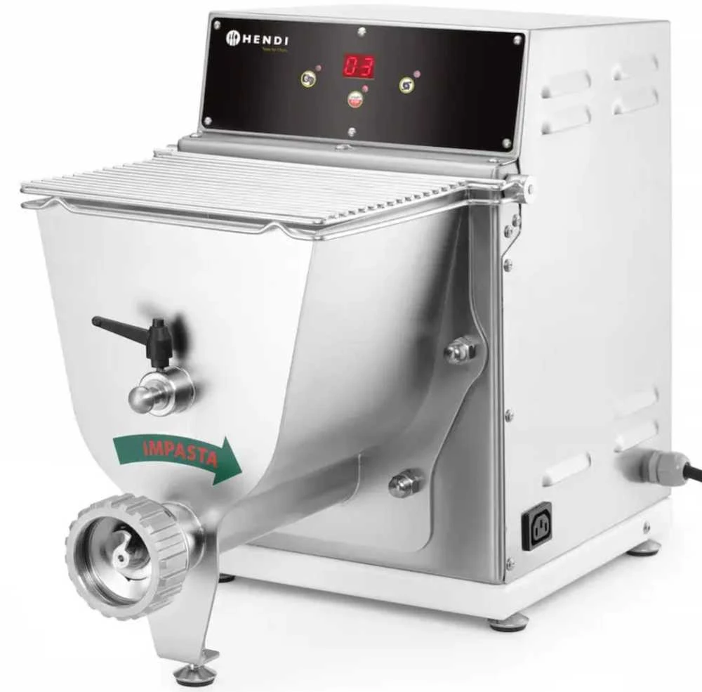 Profesionali makaronų gamybos mašina 8kg/h 2kg dubuo 370 W - Hendi 201619
