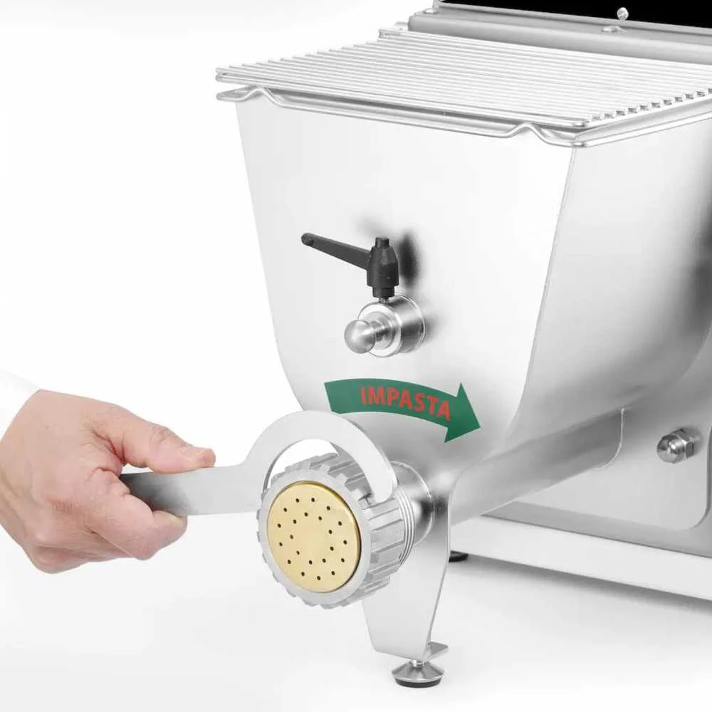 Profesionali makaronų gamybos mašina 8kg/h 2kg dubuo 370 W - Hendi 201619