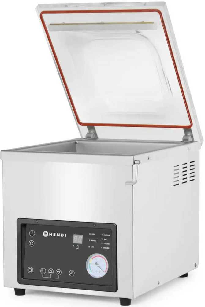 Profi Line kamerinė vakuuminė maisto pakavimo mašina didelėms porcijoms 350mm 750W - Hendi 975275