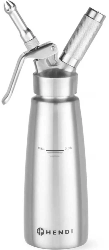 Profi Line plaktos grietinėlės sifonas 0,5l - Hendi 588017