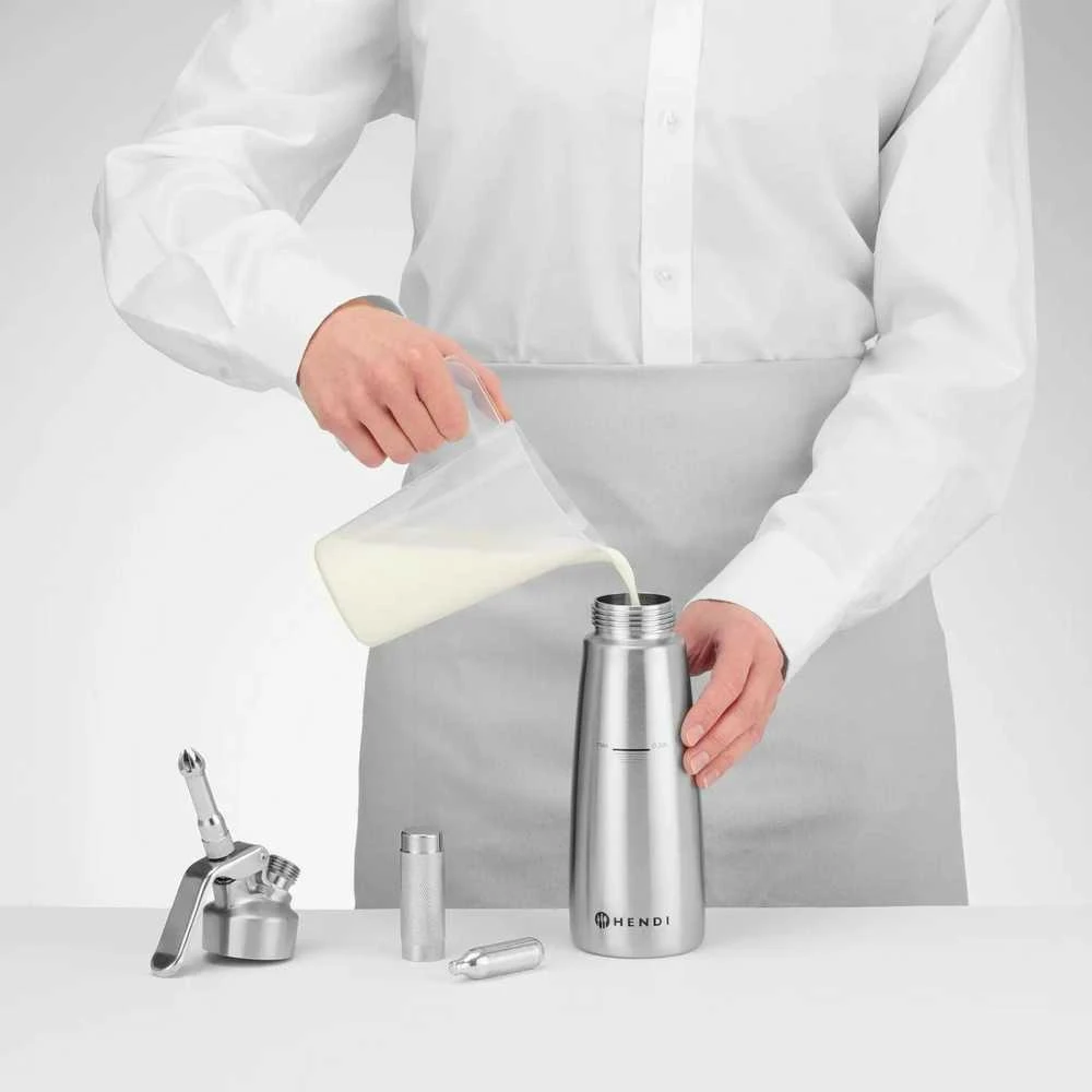 Profi Line plaktos grietinėlės sifonas 0,5l - Hendi 588017