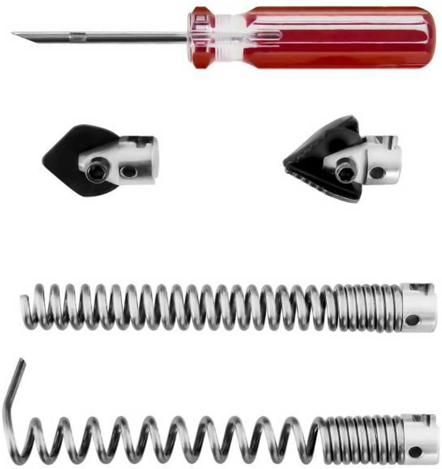 Stūmoklis, atblokatorius, spiralė, elektrinis vamzdžių valiklis, 390W, sk. 30 - 100 mm MSW-DRAIN CLEAN 2.3E